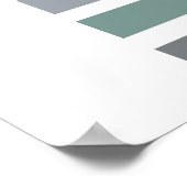 Poster du tableau de couleurs d'été (Coin)