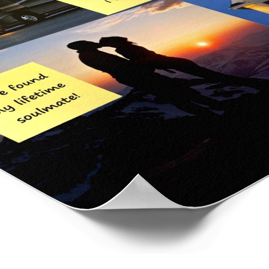 Poster du tableau de vision LOA (Coin)