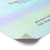 Poster du tarif Glam moderne (Coin)