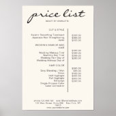 Poster du tarif moderne Simpel (Devant)