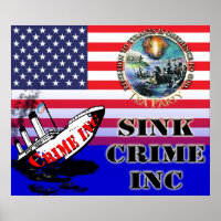 Poster du Tea Party de Sink Crime Inc