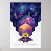 Poster du télescope spatial James Webb. (Devant)