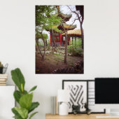 Poster du temple de Gaozhan (Bureau à domicile)