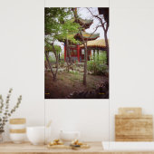 Poster du temple de Gaozhan (Cuisine)