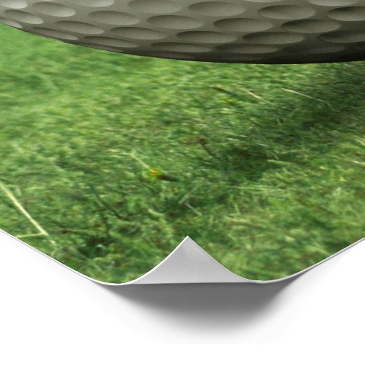 Poster du terrain de golf Ball (Coin)