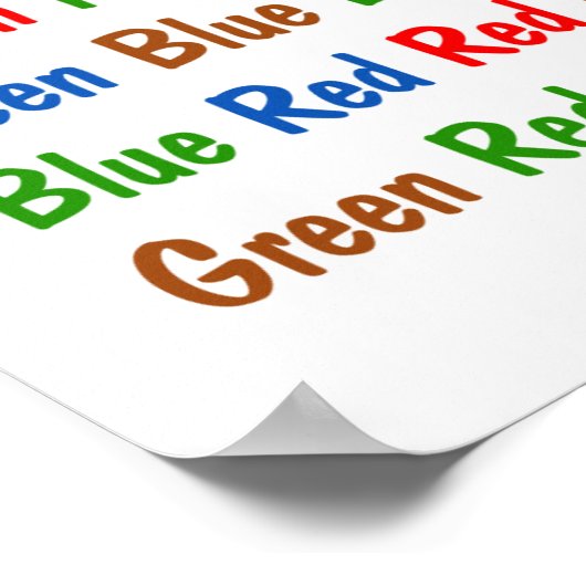 Poster du test Strous (Coin)