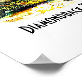 Poster du Texas-Diamondback-Terrapin de Junglewalk (Coin)