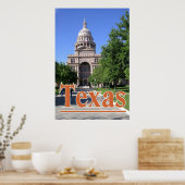 Poster du Texas State Capitol (Cuisine)