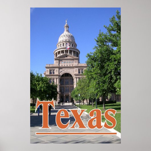 Poster du Texas State Capitol (Devant)