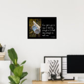 Poster du thé et du livre (Bureau à domicile)