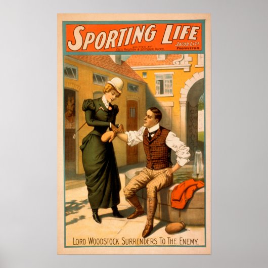 Poster du théâtre de boxe Sporting LifeBoxer (Devant)