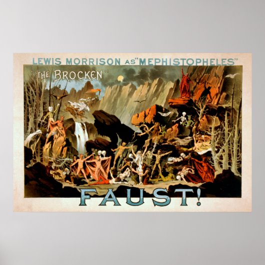 Poster du théâtre musical Faust (Devant)