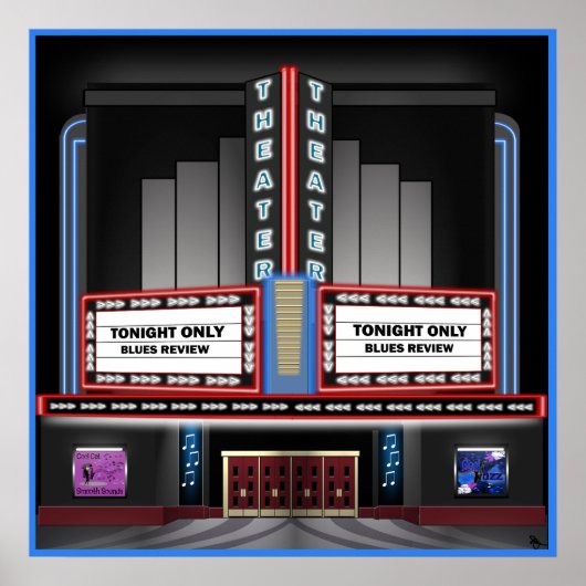 Poster du Théâtre Rétro (Devant)