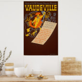 Poster du Théâtre Vintage Vaudeville (Cuisine)