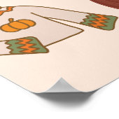 Poster du thème de la chute du temps du doux (Coin)