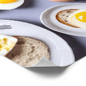 Poster du thème du petit-déjeuner (Coin)