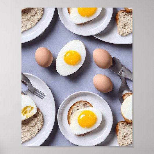 Poster du thème du petit-déjeuner (Devant)