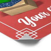 Poster du thermomètre de la boîte à chaussures - R (Coin)