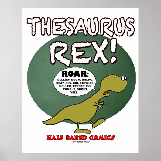 Poster du Thesaurus Rex (Devant)