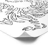 Poster du tigre de Shotokan (Coin)