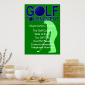 Poster du tournoi de golf (Cuisine)