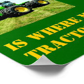 Poster du tracteur (Coin)
