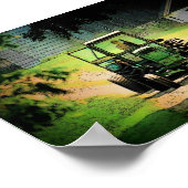 Poster du tracteur (Coin)