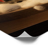 Poster du train de Noël en 3D (Coin)