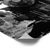 Poster du train d'incendie du Pacifique Sud (Coin)