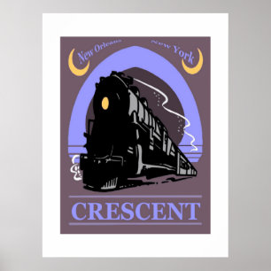 Poster du train du croissant