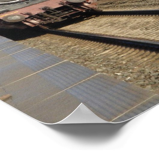 Poster du train du moteur à vapeur (Coin)