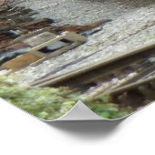 Poster du train du moteur à vapeur (Coin)