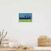 Poster du train Indigo & Purple Choo Choo (Cuisine)