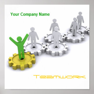 Poster du travail d'équipe