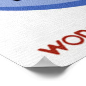 Poster du travail Pays Amérique (Coin)