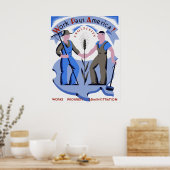 Poster du travail Pays Amérique (Cuisine)