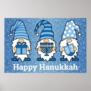 Poster du trio Hanoukka Gnomes