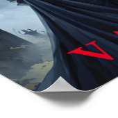 Poster du vampiress d'Halloween (Coin)