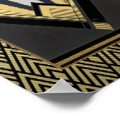 Poster Du Ventilateur Art Déco. (Coin)