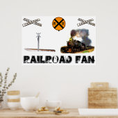 Poster du ventilateur ferroviaire (Cuisine)