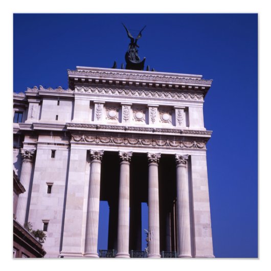 Poster du Victor Emmanuel 2ème Monument Rome (Devant)