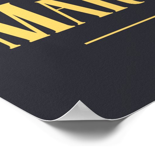 Poster du vignoble de Martha (Coin)