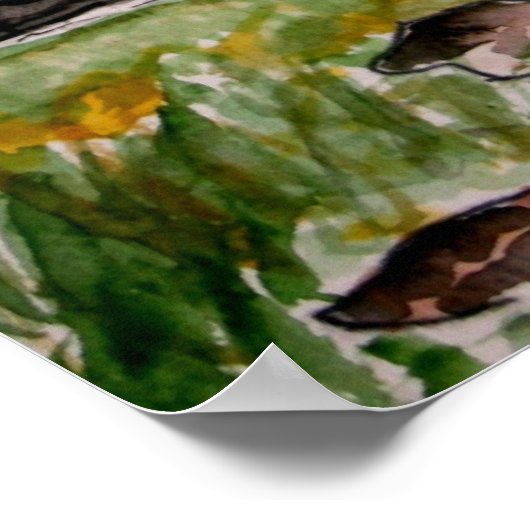 Poster du vignoble Edgartown Lighthouse Marthas (Coin)