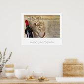 Poster du vin et de la constitution ! (Cuisine)