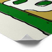 Poster du vin vintage (Coin)