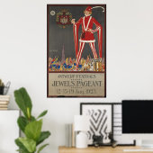 Poster du Vintage voyage d'Anvers et imprimés rétr (Bureau à domicile)