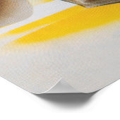 Poster du Vintage voyage de Kangaroo Retro Austral (Coin)