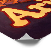 Poster du Vintage voyage de l'Arizona (Coin)