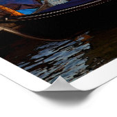 Poster du Vintage voyage de Venice Gondola (Coin)