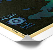 Poster du Vintage voyage de Yougoslavie (Coin)